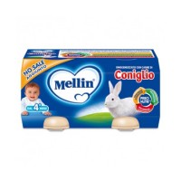 MELLIN OMOGENEIZZATO CONIGLIO 2X80G